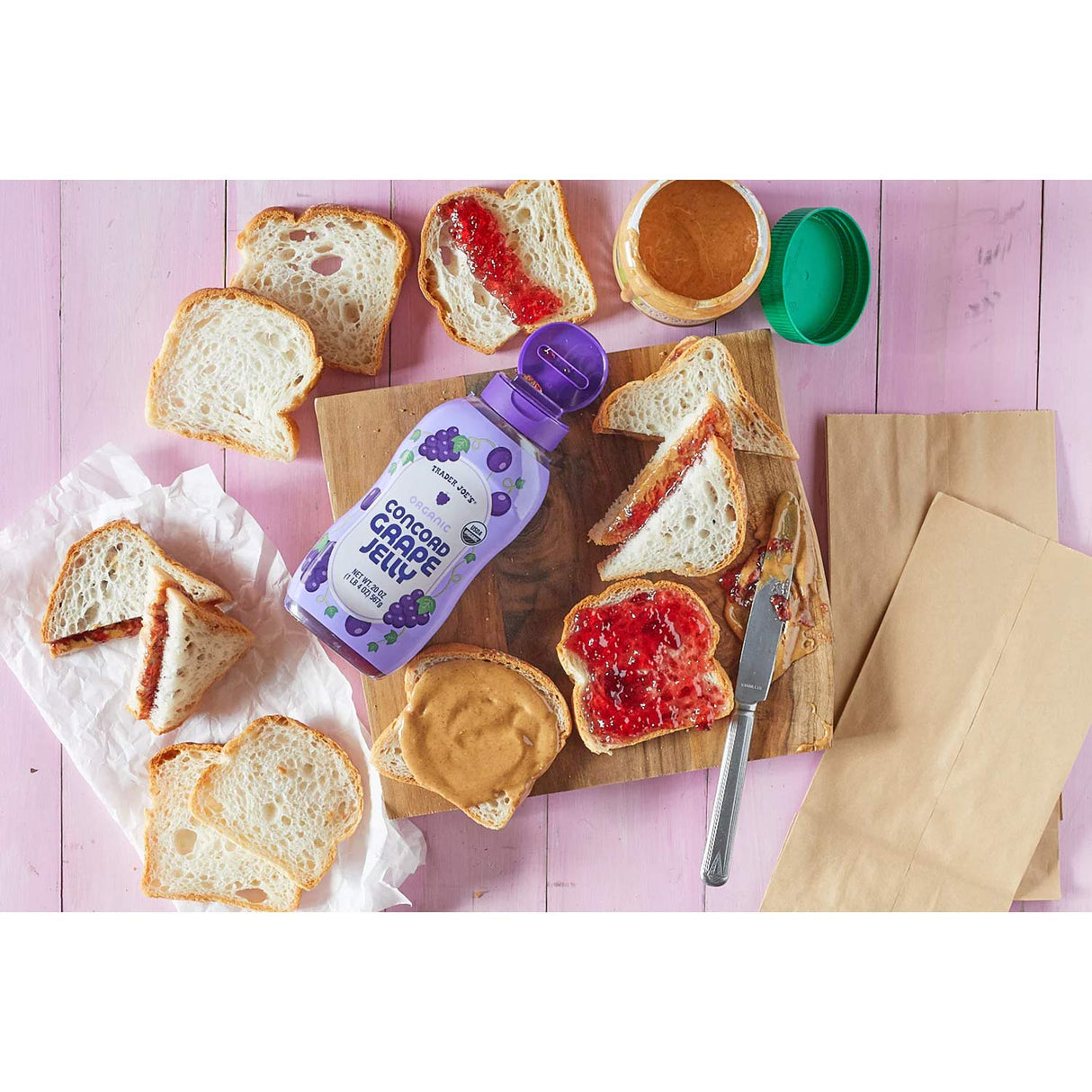 Organic Concord Grape Jelly 20 oz Sweet & Fruitful