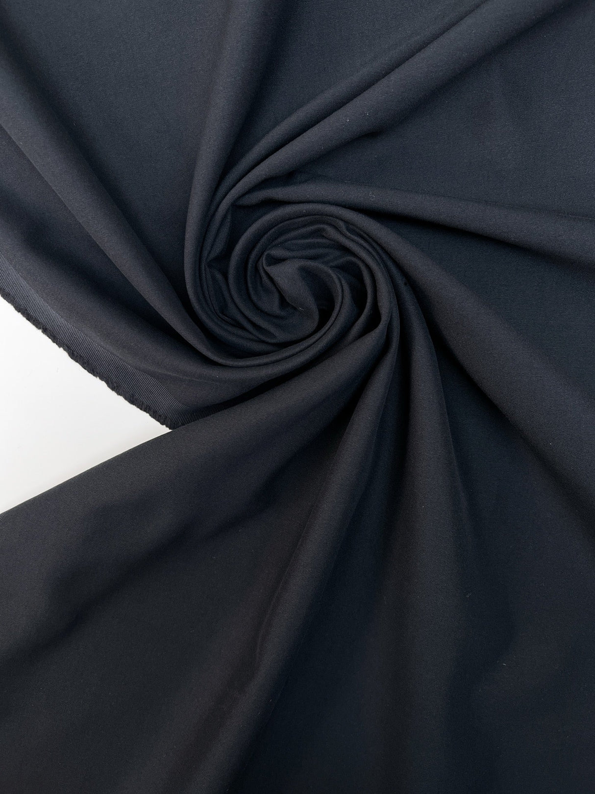 Cotton Blue Rep Weave Fabric