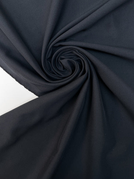 Cotton Blue Rep Weave Fabric