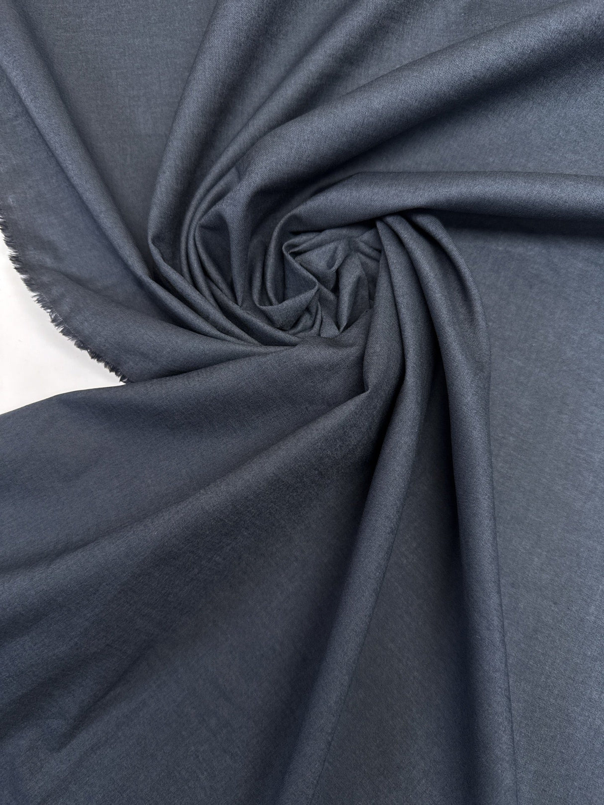 Cotton Poplin Gray-Blue