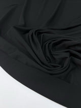 Viscose Knit Fabric Black Stretch