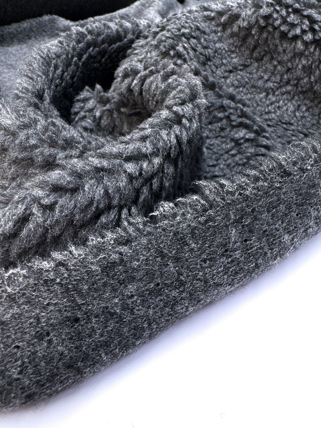 Polyester Acrylic Knitted Fabric Gray