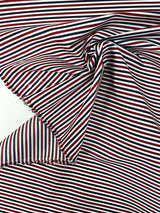 Striped Polyester Jacket Fabric