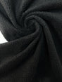 Black Polyester Acrylic Knitted Fabric GV-181