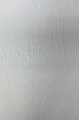Damask Sequin Fabric - Damask Sequin Mesh, 54" Width (1 Yard)