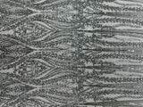 Damask Sequin Fabric - Damask Sequin Mesh, 54" Width (1 Yard)