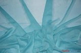 Two Tone Chiffon Polyester Fabric - Iridescent Sheer, 58/60" Width, Multiple Colors (Yards, Bolts, Sample Swatch)