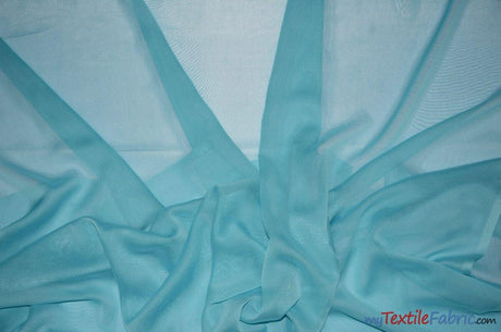 Two Tone Chiffon Polyester Fabric - Iridescent Sheer, 58/60" Width, Multiple Colors (Yards, Bolts, Sample Swatch)