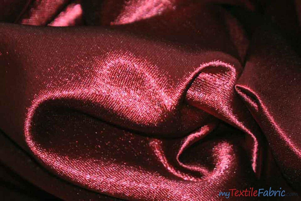 Superior Quality Crepe Back Satin Fabric - Multiple Colors, 58/60" Width (1 Yard)