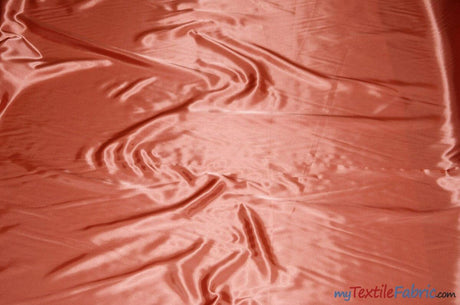 Silky Soft Medium Satin Polyester Fabric - Solid, 58/60" Width (70 Yard Bolt)