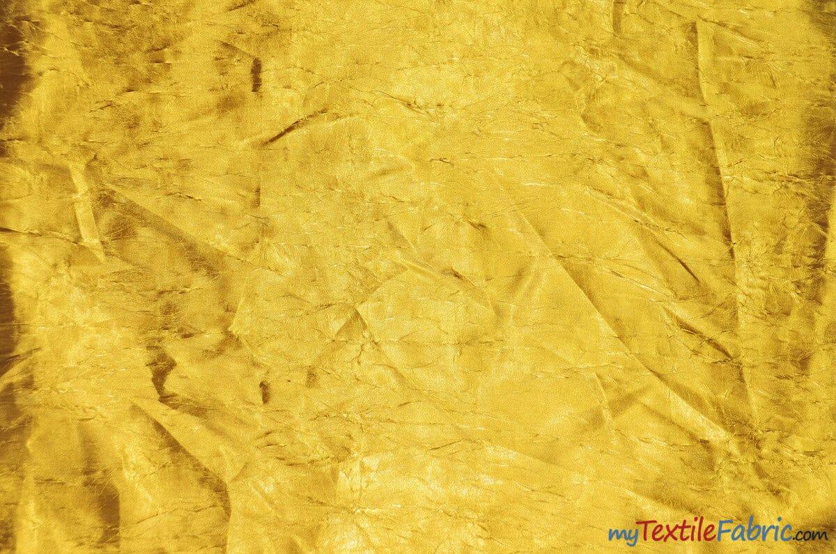 Silky Crush Satin Polyester Fabric - Crushed Charmeuse Satin, Multiple Colors, 54" Width (1 Yard)