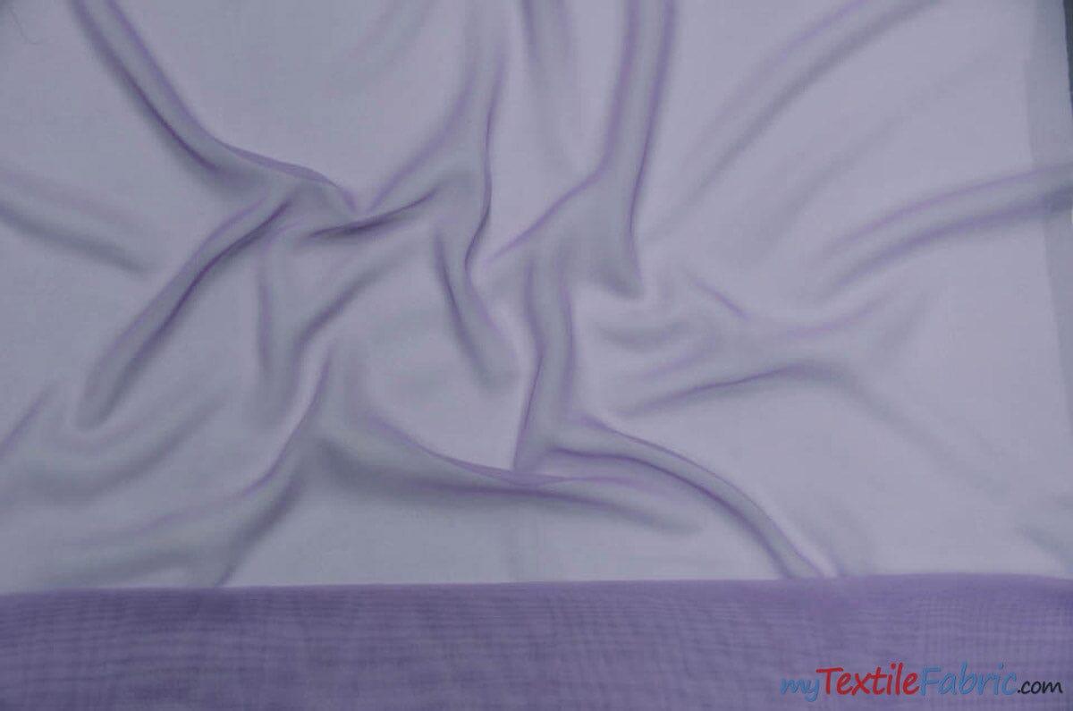 Polyester Chiffon Fabric - Super Soft, Flowy, Sheer, 58/60" Width, 100% Polyester (By The Continuous Yards & Bolts)
