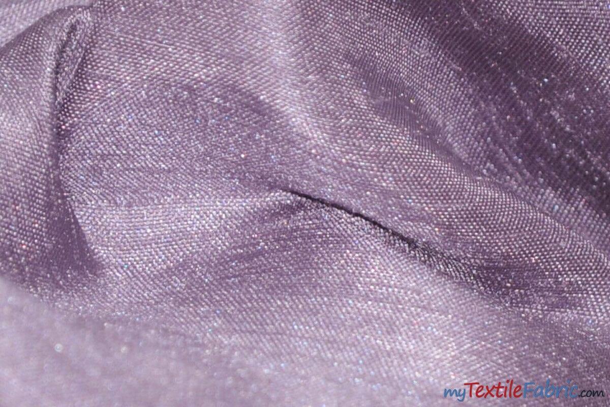 Shantung Satin Polyester Fabric - Reversible Satin Dupioni Silk, Multiple Colors, 58/60" Width (Yards, Bolts, Sample Swatches)