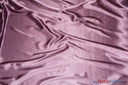Silky Soft Medium Satin Polyester Fabric - Solid, 58/60" Width (70 Yard Bolt)