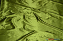 Silky Soft Medium Satin Polyester Fabric - Solid, 58/60" Width (70 Yard Bolt)