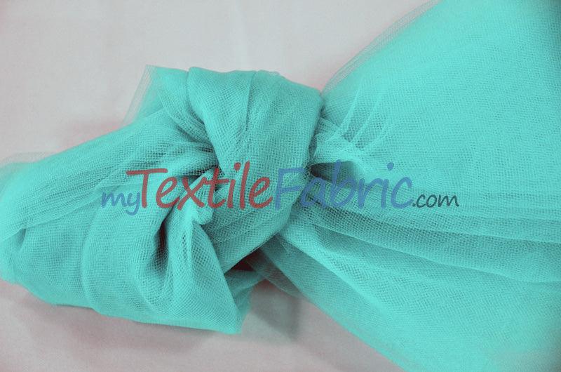 Bridal Tulle Illusion Nylon Tulle Fabric - Sheer Soft Bridal Veil, 108" Width (50 Yard Bolt)