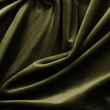 Camden Velvet Polyester Fabric - Solid Color, 60" Width (1 Yard)