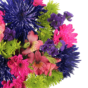 Floral Fireworks Flower Bouquet Fresh Mixed Arrangement