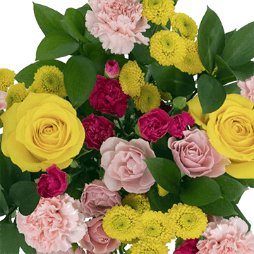 Umbrella Flower Bouquet Fresh Mixed Arrangement
