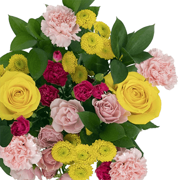 Umbrella Flower Bouquet Fresh Mixed Arrangement