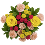 Umbrella Flower Bouquet Fresh Mixed Arrangement