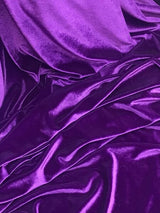 1 Yard Stretch Velvet Fabric Soft 4 Way Stretch for Apparel and Home Decor 60 Inch Width