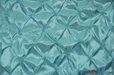 Pinwheel Button Taffeta Polyester Fabric - Pinwheel Button Texture, 48" Wide, Multiple Colors (1 Yard)