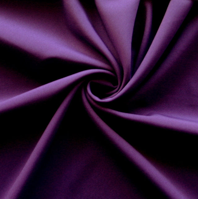 Stretch Woven Fabric Dark Purple