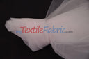 Bridal Tulle Illusion Nylon Tulle Fabric - Sheer Soft Bridal Veil, 108" Width (50 Yard Bolt)