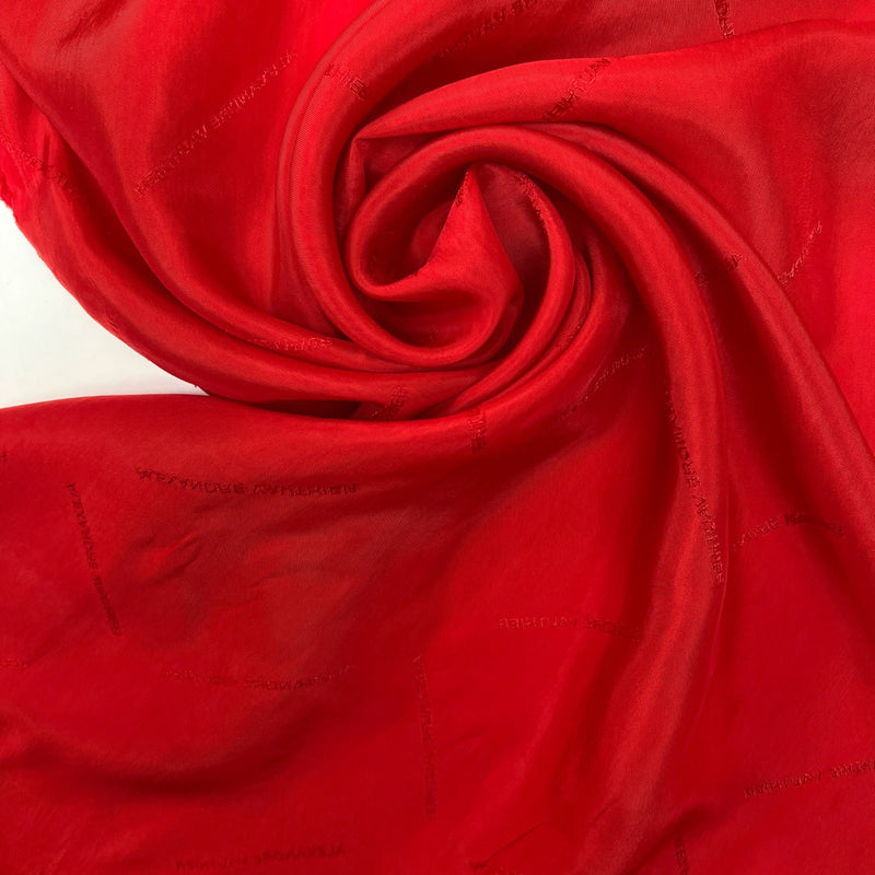 Viscose Twill Lining Red Shades
