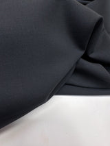 Wool Blend Fabric Black Purple