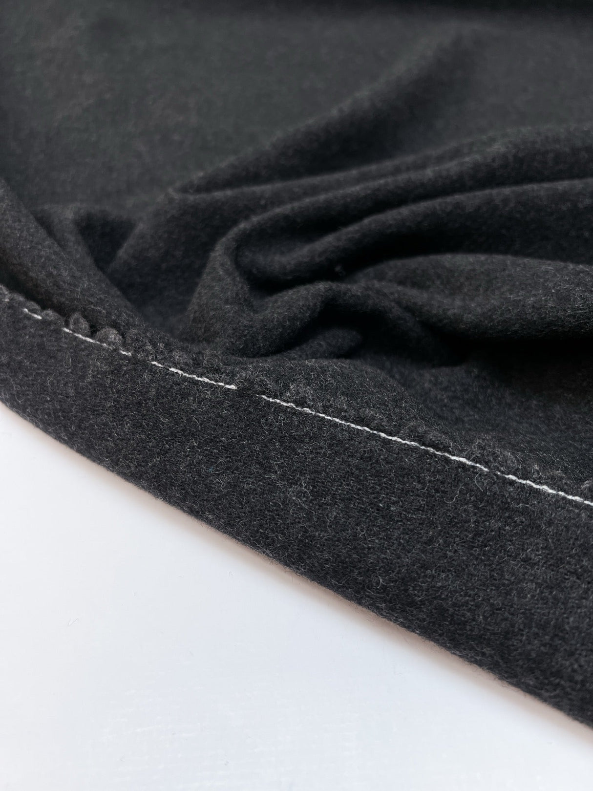 Wool Tweed Gray Shades Fabric
