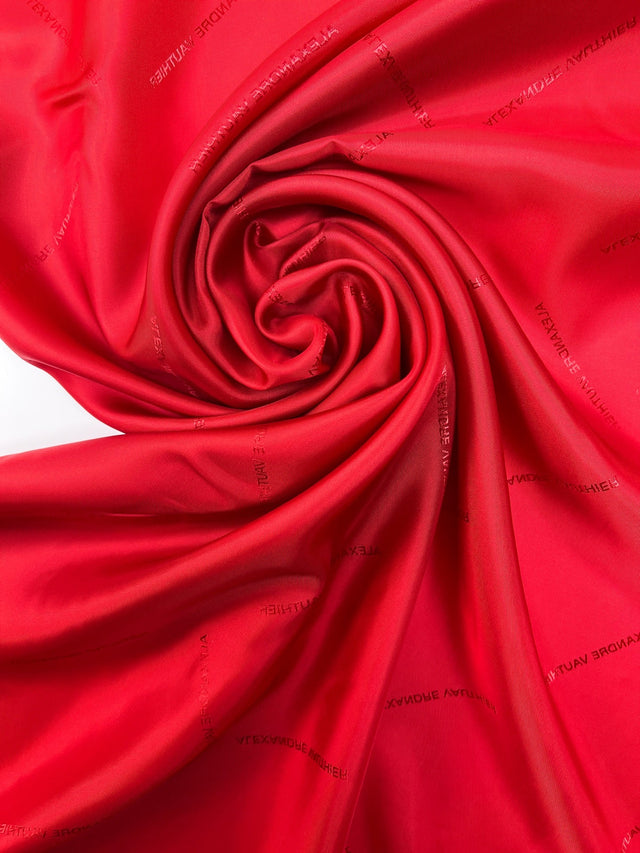 Viscose Lining Twill Red Shades