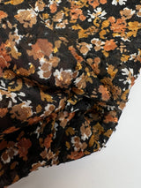 Polyester Fil Coupé Floral Multicolour