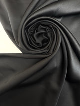 Black Polyamide Sateen