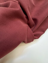 Cotton Herringbone Fabric Red
