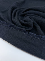 Rayon Blend Woven Geometric Blue