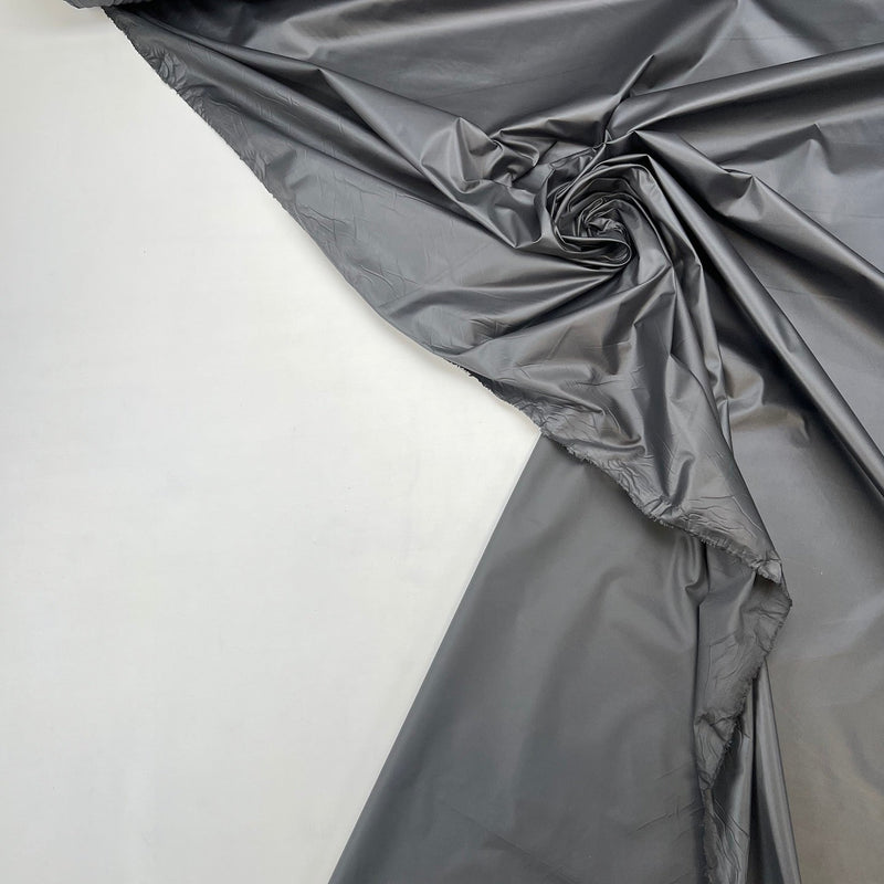 Polyester Plain Gray Jacket Fabric