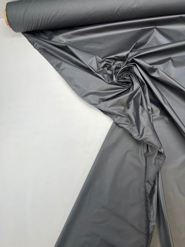 Polyester Plain Gray Jacket Fabric