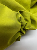 Cotton Stretch Woven Fabric Green