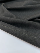 Wool Fabric Melange Gray