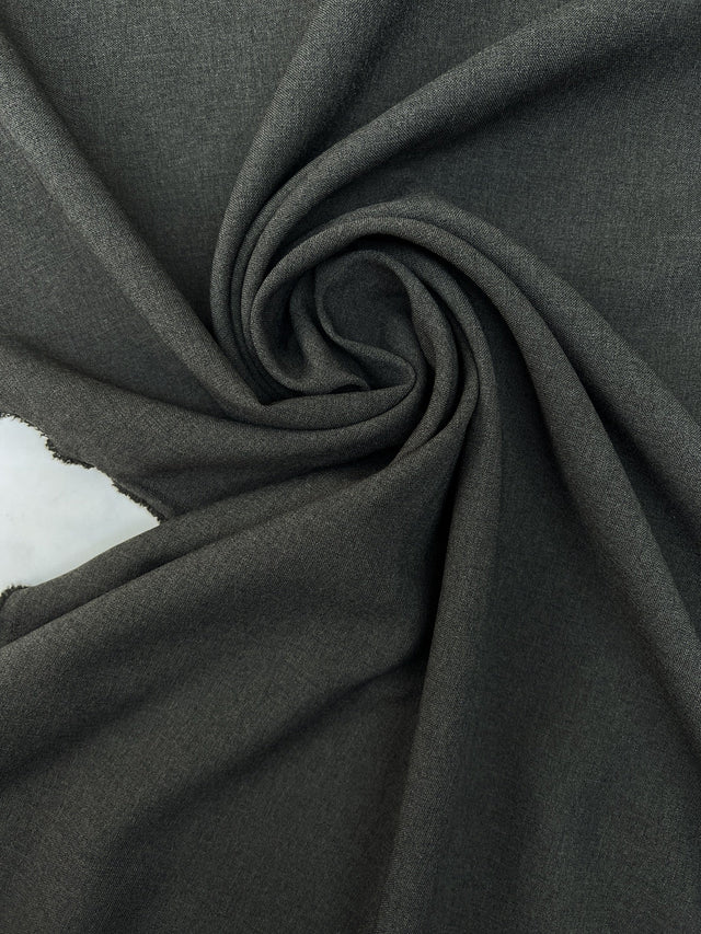 Stretch Polyamide Melange Gray Fabric