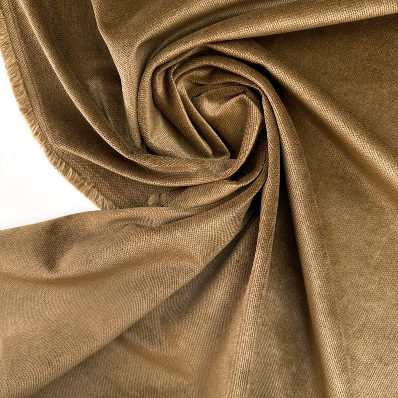 Cotton Pile Fabric Green