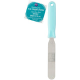 Wilton Straight Icing Spatula – 11 Inch Teal and Silver