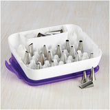 Wilton Decorating Tip Organizer Case – Holds 55 Tips