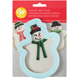 Wilton Large Snowman Comfort-Grip Cookie Cutter – 6.7 Inch
