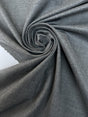 Gray Wool Blend Casualwear Fabric