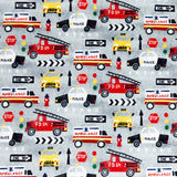 Cuddle Fabric Digital Multi 1st Responders