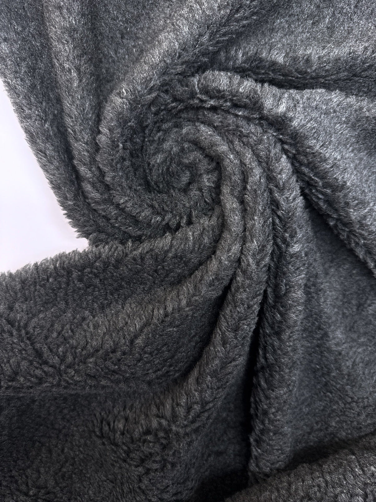 Polyester Acrylic Knitted Fabric Gray