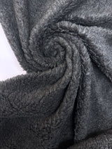 Polyester Acrylic Knitted Fabric Gray